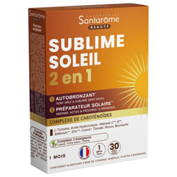 Santarome Sublime Soleil 2en1 30 Gélules