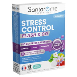 Santarome Stress Control Flash & Go 15 Comprimés