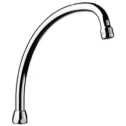 Delabie - Bec universel col de cygne F3/4' orientable 150mm chromé hauteur 210mm