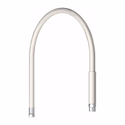 Flexible PVC armé blanc Pour robinet de cuisine professionnelle Qualité alimentaire Longueur : 2 m Raccordmeent FF 1/2' (15x2 ...