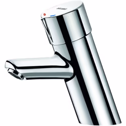 Caractéristiques techniques : Mitigeur de lavabo temporisé monocommande sur vasque Réglage de la température et déclenchement ...