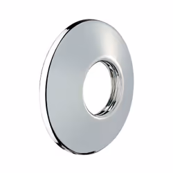 Description générale Rosace filetée en laiton massif, finition chromée, de dimensions F3/4', diamètre 60 mm et hauteur 12 mm. ...
