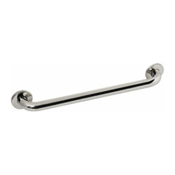 Barre droite chromée - diamètre 32 mm - entraxe 500 mm Delabie