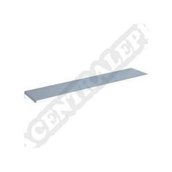 Tablette murale tout inox poli brillant 600x120mm