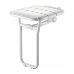 Siège de douche alu rabattable avec pied Delabie 510400