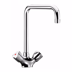 Bec tube Ø 22 mm orientable Têtes à clapet hors d'eau avec croisillon Brise-jet étoile laiton Longueur : 200 mm Hauteur : 200 ...