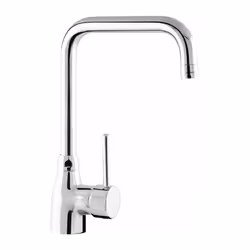 Bec tube orientable Ø 22, L. 200 H. 220 Cartouche céramique Ø35 avec butée de limitation maximale préréglée Débit 5 l/mn à 3 ...