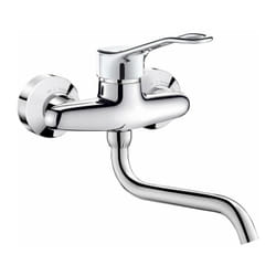 Mitigeur mural - Bec orientable - Delabie