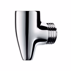 Raccord antistagnation en laiton massif chromé pour vidange automatique du flexible de douche et de la douchette. Empêche tou ...