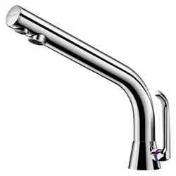 Mitigeur électronique BINOPTIC MIX Mitigeur électronique de lavabo sur plage : Boîtier électronique IP65 indépendant. Aliment ...