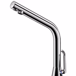 Mitigeur électronique BINOPTIC MIX Mitigeur électronique de lavabo sur plage : Boîtier électronique IP65 indépendant. Aliment ...