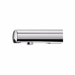Robinet électronique TEMPOMATIC 4 Robinet électronique de lavabo mural : Alimentation par piles 123 Lithium 6 V intégrées. Él ...