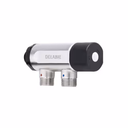 Description générale Ce mitigeur thermostatique PREMIX COMPACT de la marque Delabie est conçu pour distribuer de l'eau mitigé ...