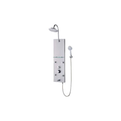 Colonne de douche Hydromassante fatae 2 - Aluminium - Edouard Rousseau