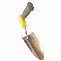 Transplantoir en acier inoxydable avec manche ergonomique conçu en angle de 90° pour une meilleure préhension et une utilisat ...