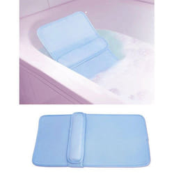 Coussin lombaires pour baignoire - Bleu - 79 cm X 37 cm X 1 cm - VITAEASY