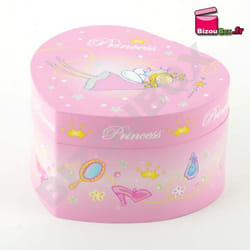 Boite à musique - Princesse - Rose - Pour enfant à partir de 3 ans - Petite princesse dansante