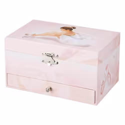 Boîte à bijoux musicale - TROUSSELIER - Ballerine - Rose