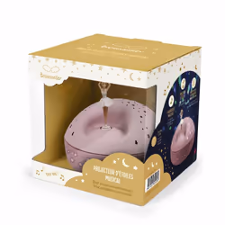 Trousselier Veilleuse - Projecteur d'Etoiles Musical Ballerine - piles incluses