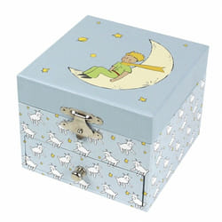 Trousselier Coffret Musique Cube Le Petit Prince et mouton - Figurine Petit Prince