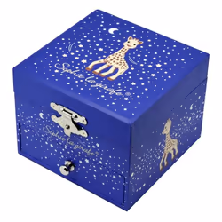 Trousselier Boite à Musique Cube Phosphorescent Sophie La Girafe Milky Way
