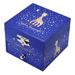 Trousselier Boite à Musique Cube Phosphorescent Sophie La Girafe Milky Way