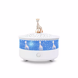 Trousselier Veilleuse - Projecteur d'Etoiles Sophie la Girafe 14 Cm - Musical - Détection des Pleurs - Rechargeable USB, Auto ...