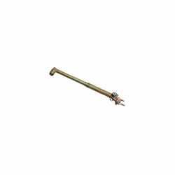 Chalumeau tous gaz par simple changement de la tête de coupe. Chalumeau à mélange dans la tête. Capacité de coupe : 3 à 300 m ...
