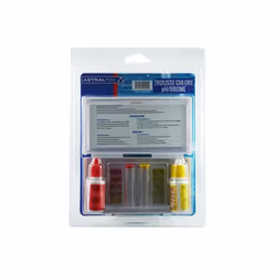 La trousse de contrôle avec Brome Total et Ph est une boîte de plastique-bleu avec Ota et Phenol liquide, vendue sous blister ...