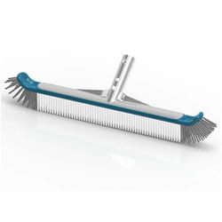 Brosse de parois aluminium blue line