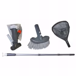 Description générale Ce kit de nettoyage pour SPA comprend 4 accessoires essentiels pour maintenir une eau propre et claire : ...