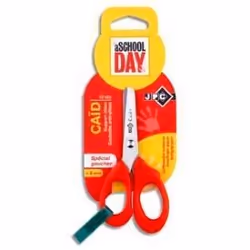 Ciseaux scolaires - JPC - Modèle Caïd - 13 cm - Bouts ronds - Spécial gauchers