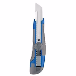 Cutter - JPC - 18 cm - Bi-matière - Système de blocage de lame - Casse-lames intégré