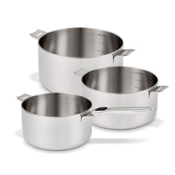 Beka - série de 3 casseroles inox 16/18/20cm - 101210