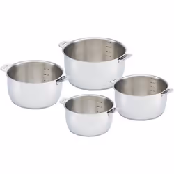 Beka - série de 4 casseroles inox 14/16/18/20cm - 13606984