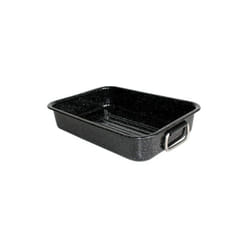 BEKA - Plat four rectangulaire Kitchen Roc 32 cm - acier émaillé - noir