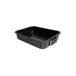 Beka - Plat four rectangulaire Kitchen Roc 36 cm - acier émaillé - noir