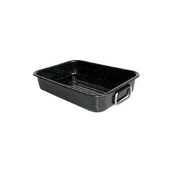 Beka - Plat four rectangulaire Kitchen Roc 40 cm - acier émaillé - noir