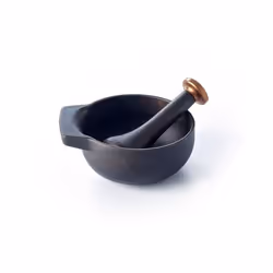 BEKA 15140004, Noir, Fonte, Mortier et pilon, 250 °C, 11 cm, 119 mm
