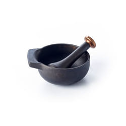 BEKA 15140004 mortier et pilon Noir Fonte