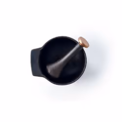 BEKA 15140004 mortier et pilon Noir Fonte