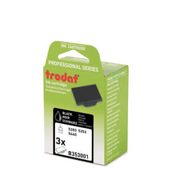 Trodat 6/53 cassette d'encre pour tampons Noir 3 pièce(s)