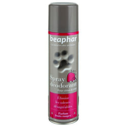 Spray Déodorant - Beaphar - 250ml - Pour Chien et Chat - Élimine les Mauvaises Odeurs - Parfum Fruits Rouges