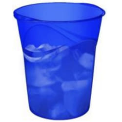 CEP 1002800721 poubelle 14 L Rond Polystyrène Bleu