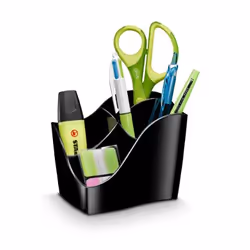 CEP 1003400161 porte crayons et stylos Polystyrène Noir