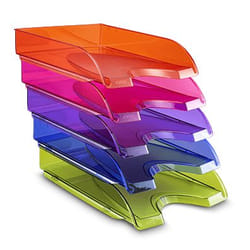 CEP 1020050811 bac de rangement de bureau Polystyrène Couleurs assorties