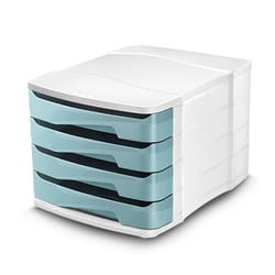 CEP 1003940991 bac de rangement de bureau Polystyrène Couleur menthe