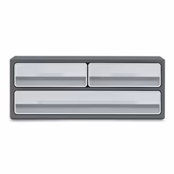 CEP 1090216361 unité de tiroir de bureau Gris Polystyrène