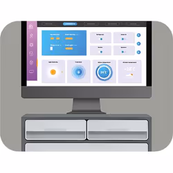 CEP 1090216361 unité de tiroir de bureau Gris Polystyrène - Vue supplémentaire 5