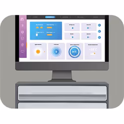 CEP 1090116361 unité de tiroir de bureau Gris Polystyrène - Vue supplémentaire 6